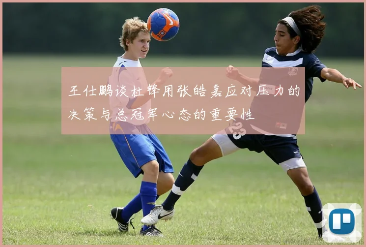 王仕鹏谈杜锋用张皓嘉应对压力的决策与总冠军心态的重要性
